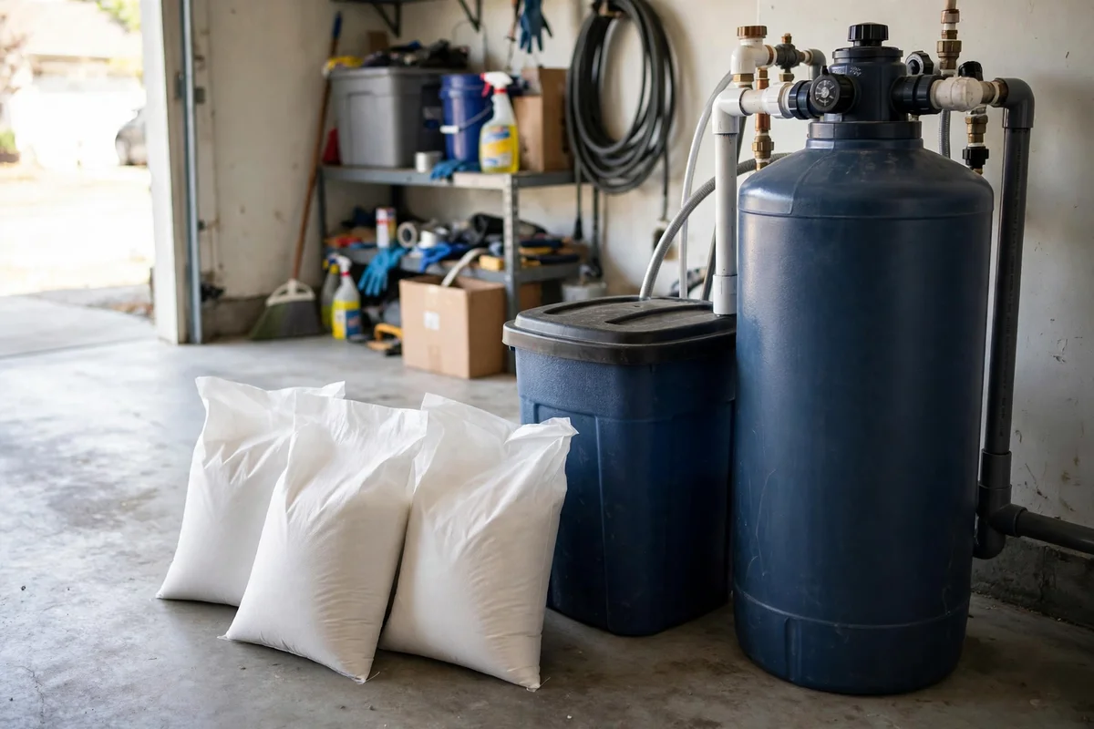 Water Softener Installation plumbing in Anaheim, CA