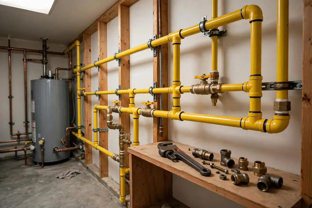 Gas Line Repair plumbing in Anaheim, CA