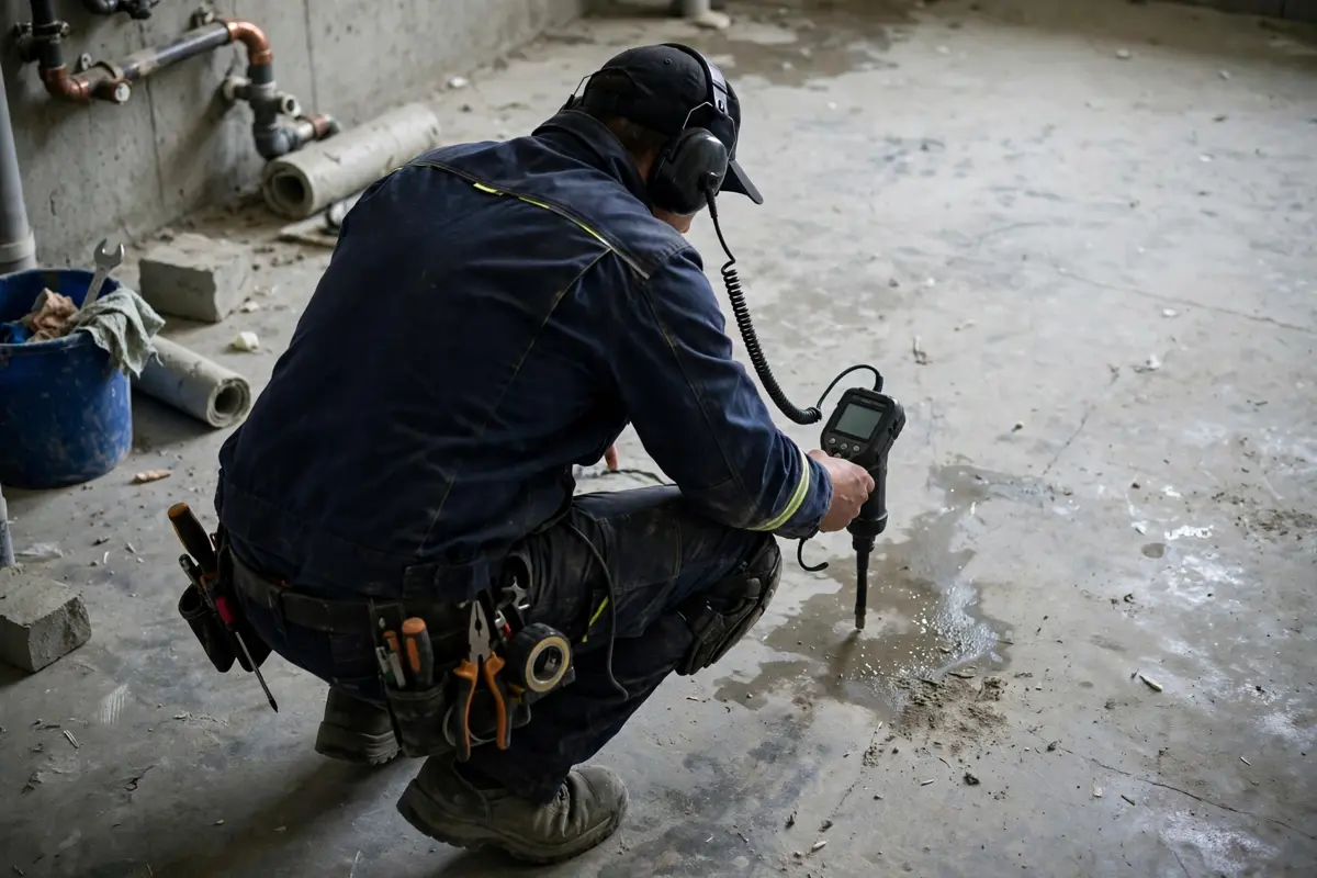On the job