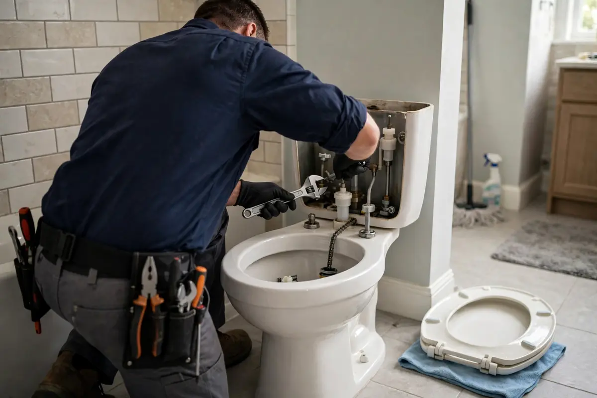 Toilet Repair plumbing in Anaheim, CA